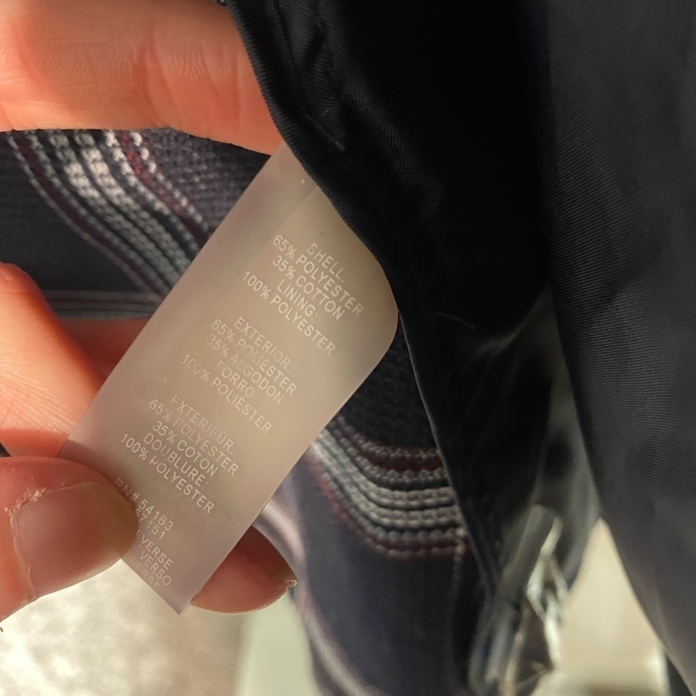 Tommy Hilfiger Tartan/Plaid Navy Blazer - Picture 5 of 9